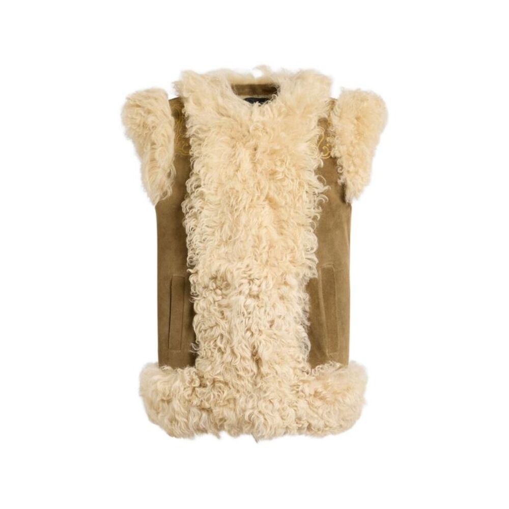 Etro Women Shearling Wool Vest